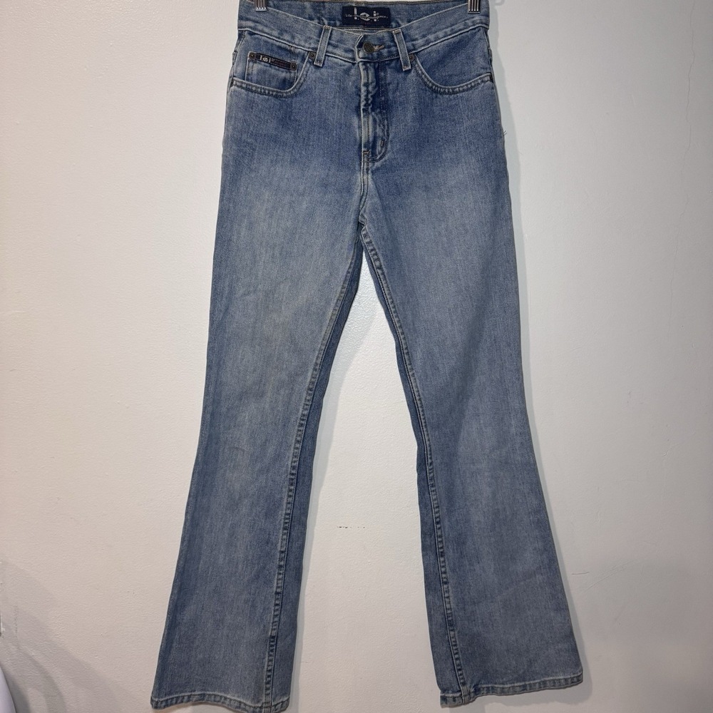 Vintage LEI Flared Jeans Womens 1 Blue Medium Wash Denim Classic‎ Comfort Y2K